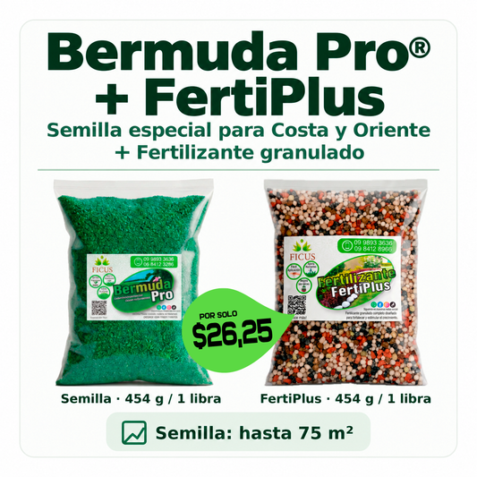 454 gr / 1LB Bermuda Pro + 454 gr / 1LB FertiPlus