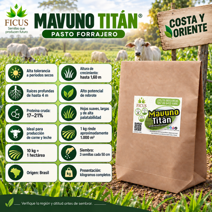 Mavuno Titán 1000gr / 1kg